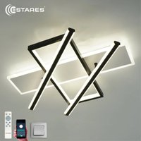 Припотолочная люстра Estares Palla 110W 3S-APP-500x460x80-BLACK/WHITE/CLEAR-220-IP20