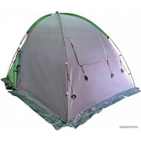 Кемпинговая палатка Woodland Solar Wigwam 3 (серый/зеленый)
