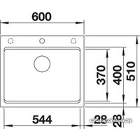 Кухонная мойка Blanco Etagon 6 (серый беж) 524546