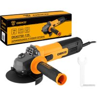 Угловая шлифмашина Deko DKAG750-125