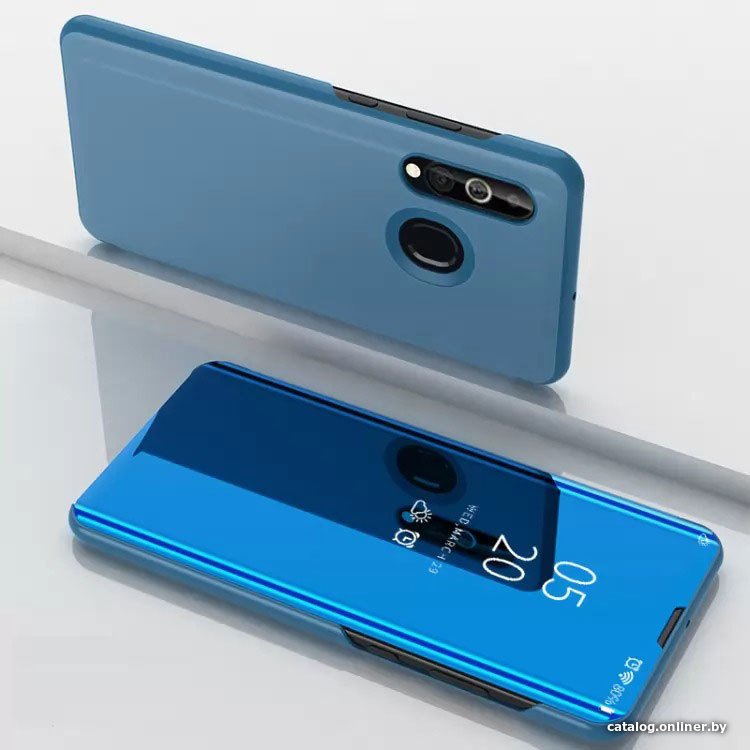 Чехол для телефона Case Smart View для Samsung Galaxy A60 (синий)