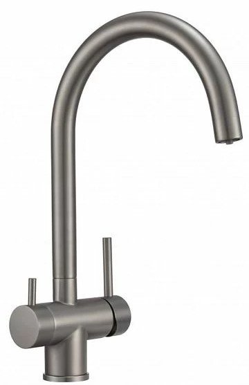 Смеситель Milacio Ultra 554 MCU.554.GM (вороненая сталь)