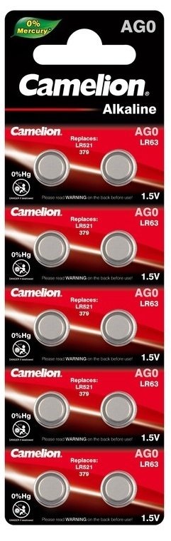

Батарейка Camelion AG0 10 шт. [AG0-BP10]