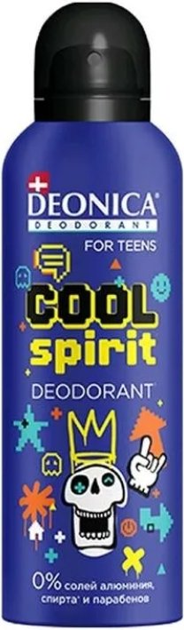 

Дезодорант-спрей Deonica For Teens Cool Spirit 125 мл