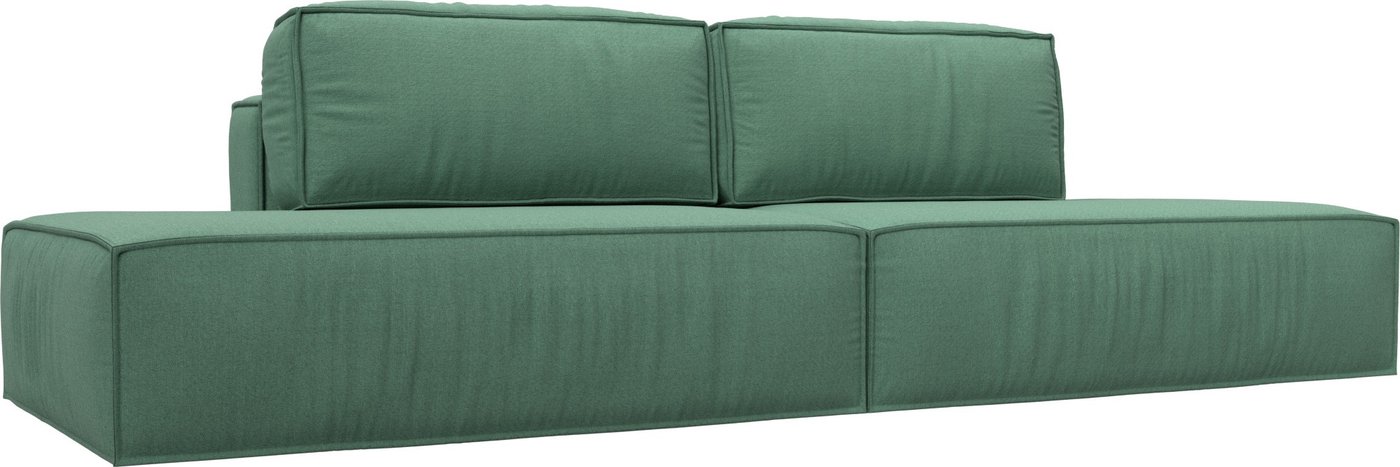 

Диван Лига диванов Прага лофт 124345 (рогожка амур зеленый)