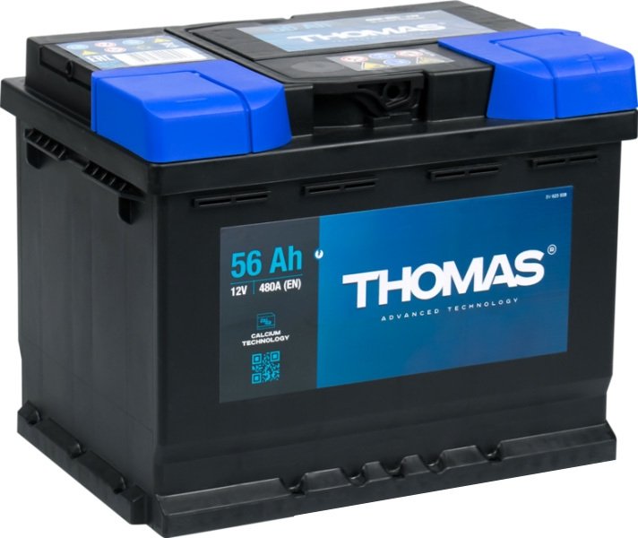 

Автомобильный аккумулятор Thomas R (56 А·ч)