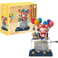 Конструктор Jaki Музыкальная шкатулка с лисенком JK6506