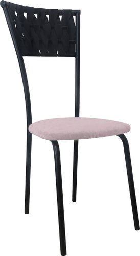 Стул Лидмаш SO-10 (черный/розовый)