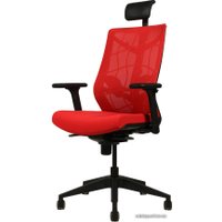 Офисное кресло Chair Meister Nature II Slider (черная крестовина, красный)