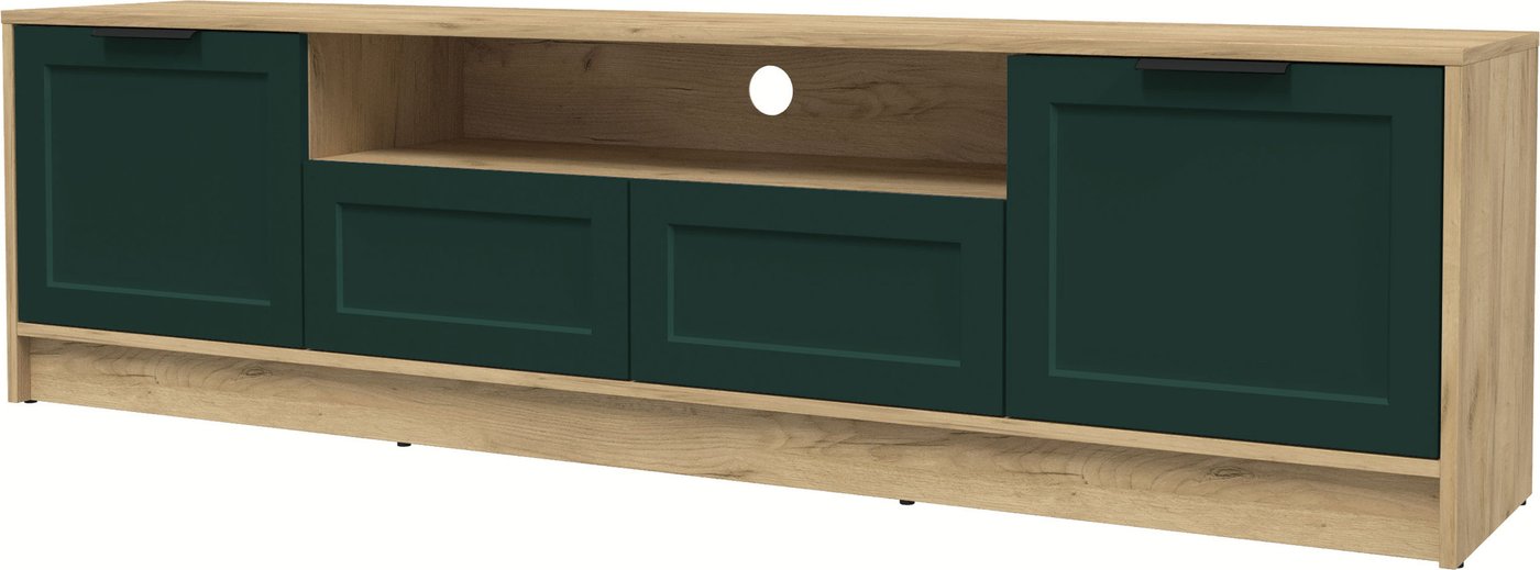 

Тумба Интерлиния ТВ Концепт Тренд КТ-ТВ4-50 (дуб золотой/изумруд)