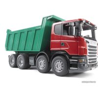 Грузовик Bruder Scania R-series Tipper truck 03550