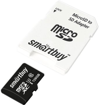 Карта памяти SmartBuy microSDXC SB128GBSDCL10U3-01 128GB