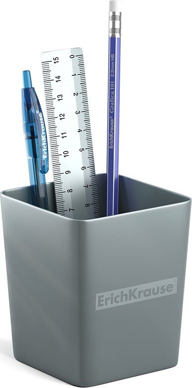 

Настольный набор Erich Krause Base Ice Metallic 55690 серебряный (18 предм)