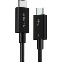 Кабель Ugreen L703 Thunderbolt - Thunderbolt 45996 (1 м, черный)