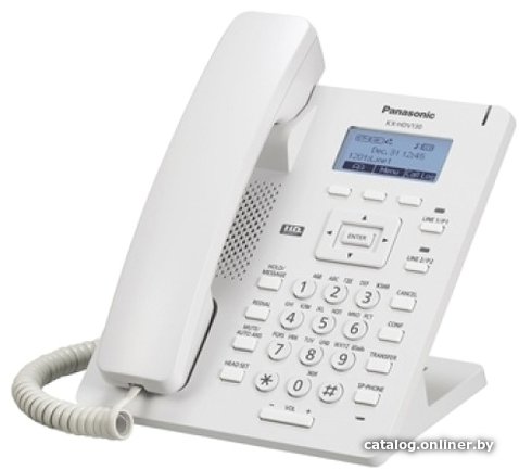 Телефонный аппарат Panasonic KX-HDV130RUW (белый)