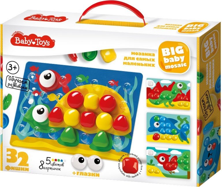 

Мозаика/пазл Baby Toys Для самых маленьких 32 элемента 02522
