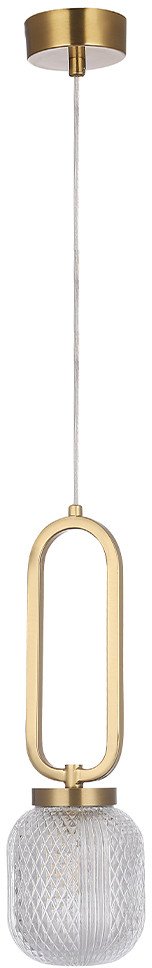 

Подвесная люстра Crystal Lux Carolina SP1 V2 (Brass)