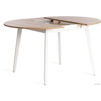 Кухонный стол TetChair Svelto (дуб вотан/белый)