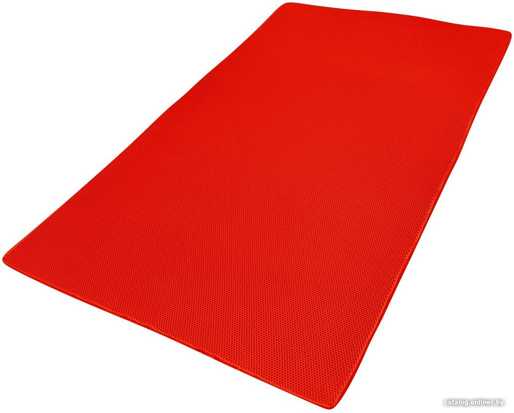 Эва лист для автоковрика Eco Cover Шестиугольник 255x140см (красный)
