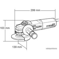 Угловая шлифмашина Makita 9565 CR