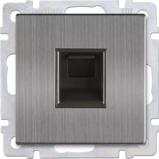Розетка компьютерная SmartBuy SBE-05gn-S1-RJ