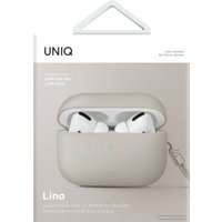 Чехол Uniq Lino для AirPods Pro 2 AIRPODSPRO2-LINOIVY (бежевый)