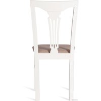 Стул TetChair Hermes 43x49x94 (дерево гевея/Ivory White/ткань серый)