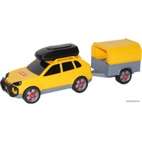 Легковой автомобиль Полесье Автомобиль легковой с прицепом 53688