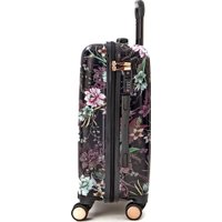 Чемодан-спиннер L'Case Paris-S 56 см (принт цветы)
