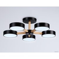 Припотолочная люстра Ambrella light FL4828/5 BK