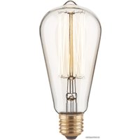 Лампочка Elektrostandard Ретро лампа Эдисона ST64 E27 60 Вт