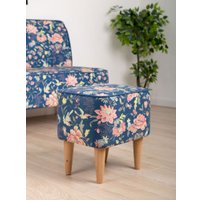 Пуф MONOFIX Одос Принт пуф (цветы/микровелюр)