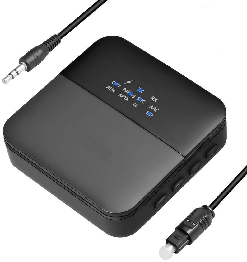 

Bluetooth аудиоресивер USBTOP Bluetooth 5.0 Toslink/SPDIF/AUX