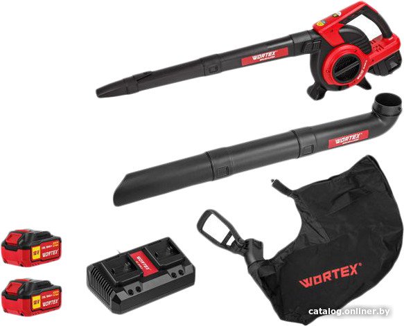 Садовая воздуходувка Wortex BB 2536-1 D ALL1 XLT SET 1333418 (с 2-мя АКБ)