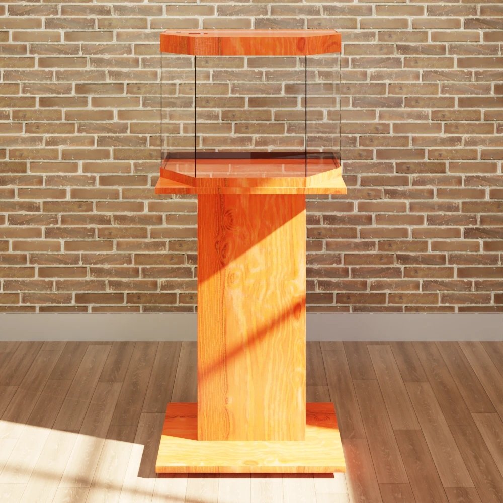 

Аквариум Hydroterra Elegant 50 л (коричневый)