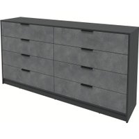 Комод Интерлиния Концепт КТ-К197 (бетон портленд/антрацит)