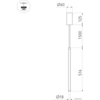 Подвесная люстра Arlight SP-JEDI-HANG-R18-6W 039533