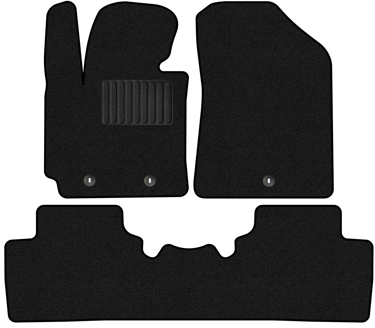 

Комплект ковриков для авто Alicosta Kia Soul II (хэтчбек 5 дв / PS) 2014 - 2019 (ворс)