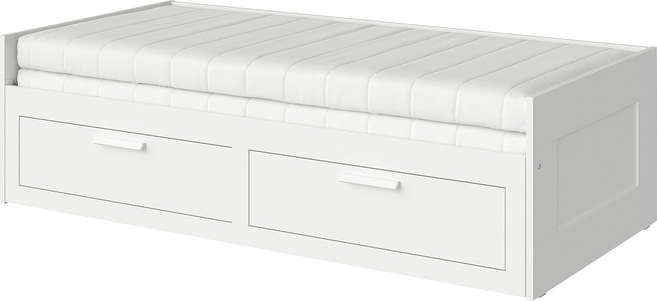 Кровать с выдвижным спальным местом Ikea Brimnes s39521160