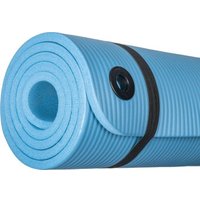 Набор для йоги Sundays Fitness Фитбол 75см IR97403 + Коврик 1.2см IR97506 (голубой, голубой)