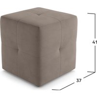 Пуфик Mio Tesoro 134 (коричневый Valencia 8)