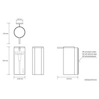 Дозатор для жидкого мыла Bemeta Niva 101109225