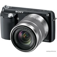 Беззеркальный фотоаппарат Sony Alpha NEX-F3K Kit 18-55mm