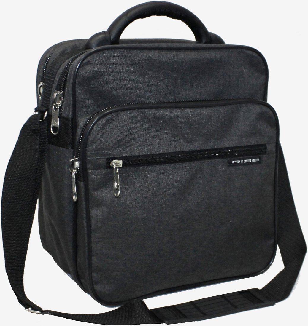 

Мужская сумка Rise М-18 (темно-серый)
