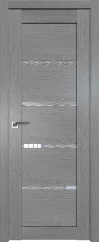 ProfilDoors 2.09XN L 60x200 (грувд серый, стекло дождь белый)