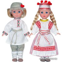 Кукла БелКукла Беларусы Ясь и Янина (коробка)