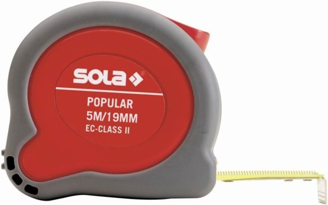 Рулетка Sola Popular PP 5m 50024301