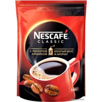 Кофе Nescafe Classic растворимый c добавлением молотого кофе 320 г (пакет)