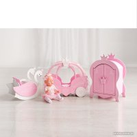 Шкаф для кукол Leader Toys Shining Crown 71020 (розовое облако)