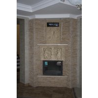 Декоративный камень Подворье Феодал Древесный скол рядовой (слоновая кость)